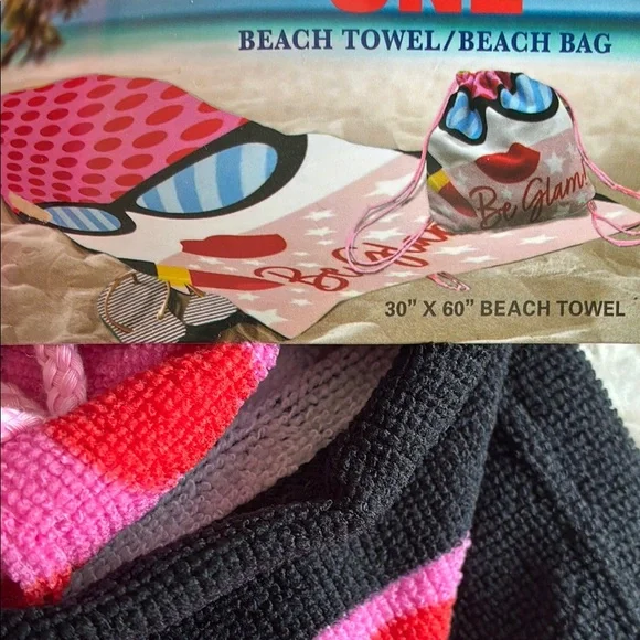 Black Halter One Piece Swimsuit with Plunging V-neckline with Towel - Picture 4 of 10